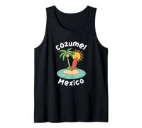 Souvenir di Cozumel Messico Vacation Travel Uomo Donna Canotta