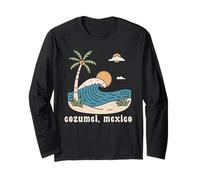 Souvenir di Cozumel Messico Vacation Travel Uomo Donna Maglia a Manica