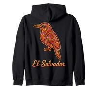 Souvenir di El Salvador Torogoz Felpa con Cappuccio