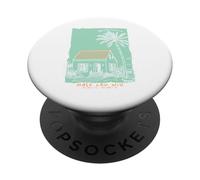 Souvenir di Honolulu Hawaii Aloha Art vintage PopSockets PopGrip Adesivo