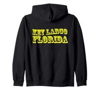 Souvenir di Key Largo Florida USA Felpa con Cappuccio