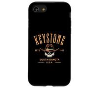 Souvenir di Keystone South Dakota in stile invecchiato Custodia per iPhone SE (2020) / 7/8