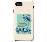 Souvenir di La Paz, Messico, Baja California Sur, arte vintage Custodia per iPhone SE (2020) / 7/8