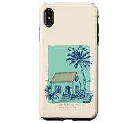 Souvenir di La Paz, Messico, Baja California Sur, arte vintage Custodia per iPhone XS Max