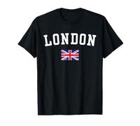Souvenir di Londra vintage Union Jack Design Maglietta