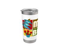 Souvenir di Marbella Bicchiere termico in acciaio inox doppia parete