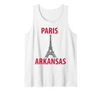 Souvenir di Parigi Arkansas USA Canotta