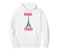 Souvenir di Parigi Texas USA Felpa con Cappuccio