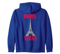 Souvenir di Parigi Texas USA Felpa con Cappuccio