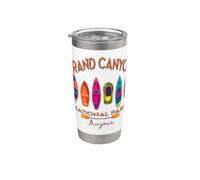 Souvenir di rafting kayak dell'Arizona del Parco Nazionale del Grand Canyon Bicchiere termico in acciaio inox doppia parete