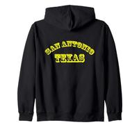 Souvenir di San Antonio Texas USA Felpa con Cappuccio