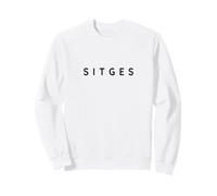 Souvenir di Sitges/Sitges Spagna/Sitges Beach Holiday Design Felpa