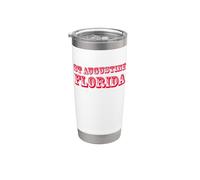 Souvenir di St. Augustine Florida USA Bicchiere termico in acciaio inox doppia parete