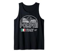 Souvenir di Viaggio con Arco panoramico di Pompei Italia Canotta