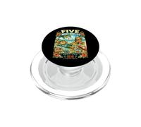 Souvenir di viaggio delle isole Ryukyu del Leone Shisa di Okinawa PopSockets PopGrip per MagSafe