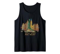 Souvenir di Viaggio di Anversa, Belgio, Storico monumento della Città Canotta
