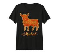 Souvenir di Viaggio di Madrid Spagna Maglietta Premium