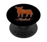 Souvenir di viaggio di Madrid Spagna PopSockets PopGrip Adesivo