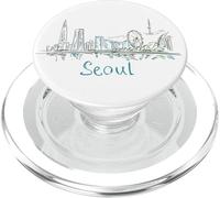 Souvenir di viaggio di Seoul Corea storica città storica regalo PopSockets PopGrip per MagSafe