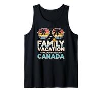 Souvenir di Viaggio in Canada per Le Vacanze in Famiglia all'isola di Vancouver Canotta