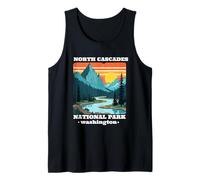 Souvenir di Washington del Parco Nazionale delle cascate Nord Canotta
