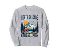 Souvenir di Washington del Parco Nazionale delle cascate Nord Felpa