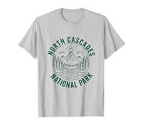 Souvenir di Washington del Parco Nazionale delle cascate Nord Maglietta