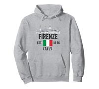 Souvenir firenze Italia Bandiera Firenze Felpa con Cappuccio
