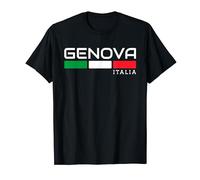 Souvenir Genova Città Maglietta