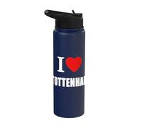 Souvenir Memory del Tottenham London. Nato e cresciuto Stainless Steel Insulated Water Bottle