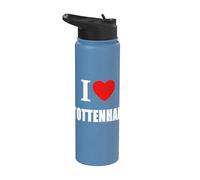 Souvenir Memory del Tottenham London. Nato e cresciuto Stainless Steel Insulated Water Bottle