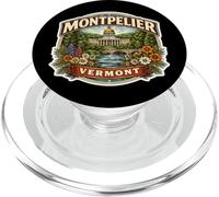 Souvenir Montpelier Vermont Città Stato Capitale Memorabilia PopSockets PopGrip per MagSafe
