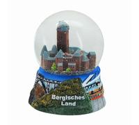 Souvenir Palla di Neve Germania Schloss Burg Laboratorio Bergisches Land