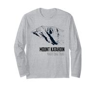 Souvenir per Escursioni a Bordo del Coltello del Monte Katahdin Maine Maglia a Manica