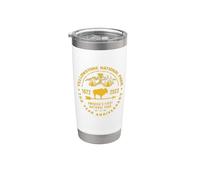 Souvenir per il 150° anniversario del Parco Nazionale di Yellowstone Bicchiere termico in acciaio inox doppia parete