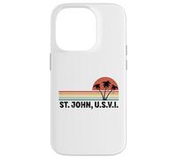 Souvenir per le vacanze nelle Isole Vergini Americane di St. John Husvi Custodia per iPhone 14 Pro