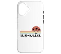 Souvenir per le vacanze nelle Isole Vergini Americane di St. John Husvi Custodia per iPhone 16