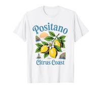 Souvenir per Una Vacanza Italiana sulla Costa dei Limoni a Positano Maglietta