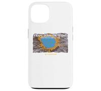 Souvenir primaverile del Parco Nazionale di Yellowstone Grand Prismatic Custodia per iPhone 13