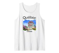 Souvenir retrò del Quebec Canada Souvenir/Quebec Canotta