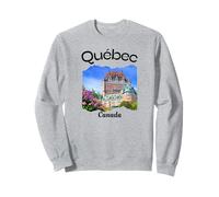 Souvenir retrò del Quebec Canada Souvenir/Quebec Felpa
