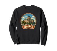 Souvenir retrò del Quebec Canada Souvenir/Quebec Felpa