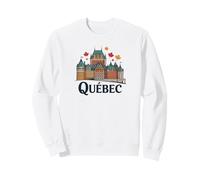 Souvenir retrò del Quebec Canada Souvenir/Quebec Felpa