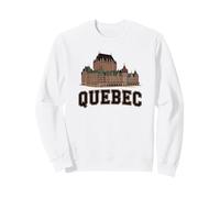 Souvenir retrò del Quebec Canada Souvenir/Quebec Felpa