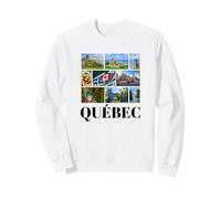 Souvenir retrò del Quebec Canada Souvenir/Quebec Felpa