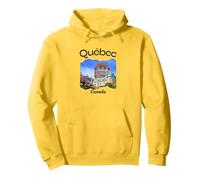Souvenir retrò del Quebec Canada Souvenir/Quebec Felpa con Cappuccio