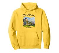 Souvenir retrò del Quebec Canada Souvenir/Quebec Felpa con Cappuccio