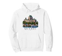 Souvenir retrò del Quebec Canada Souvenir/Quebec Felpa con Cappuccio