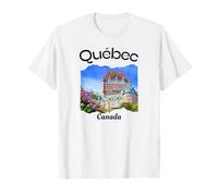Souvenir retrò del Quebec Canada Souvenir/Quebec Maglietta