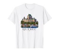 Souvenir retrò del Quebec Canada Souvenir/Quebec Maglietta